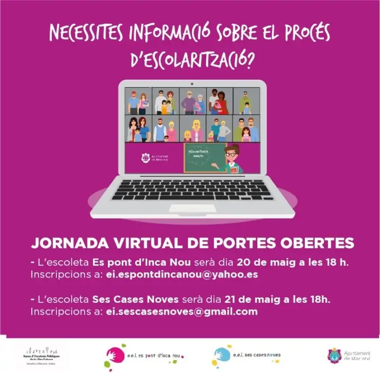 Jornades virtuals de las Escoletes Municipals