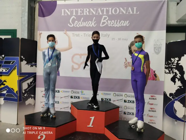 Èxit internacional del Club de Patinatge Alpha Marratxí amb un bronze a Trieste