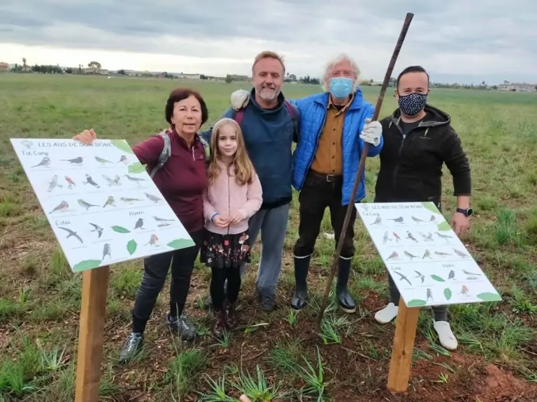 ‘Son Bonet Pulmó Verd’ difunde la riqueza de la fauna de Son Bonet y mantiene la oposición frontal al proyecto de Aena