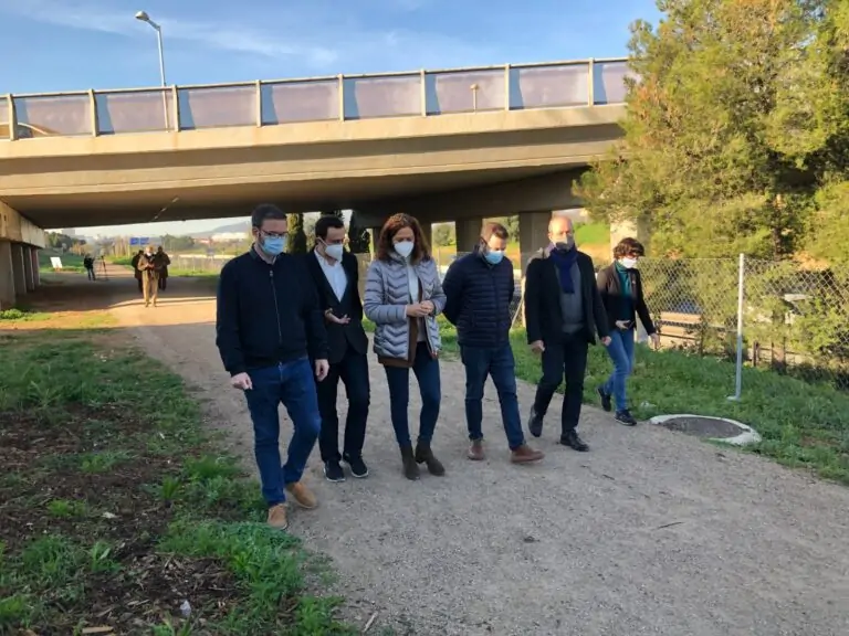 Marratxí i Palma més a prop amb el nou vial per a cicles i vianants que uneix Sa Cabana i Son Cladera