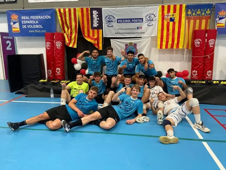 El CV Mediterráneo es proclama campió de la fase d’ascens a Primera Nacional disputada al Pavelló Blanquerna