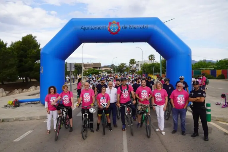 800 alumnes participen en la V Diada Ciclista de Marratxí en favor d’una mobilitat segura i sostenible