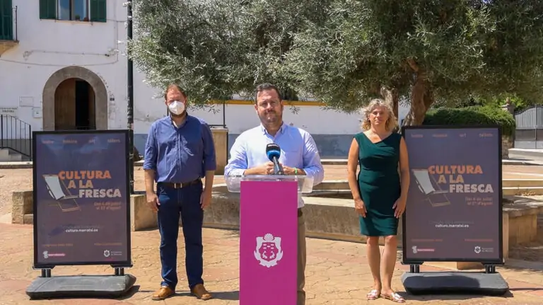 Marratxí presenta ‘Cultura a la Fresca’, dos mesos d’activitats socioculturals per a gaudir de l’estiu