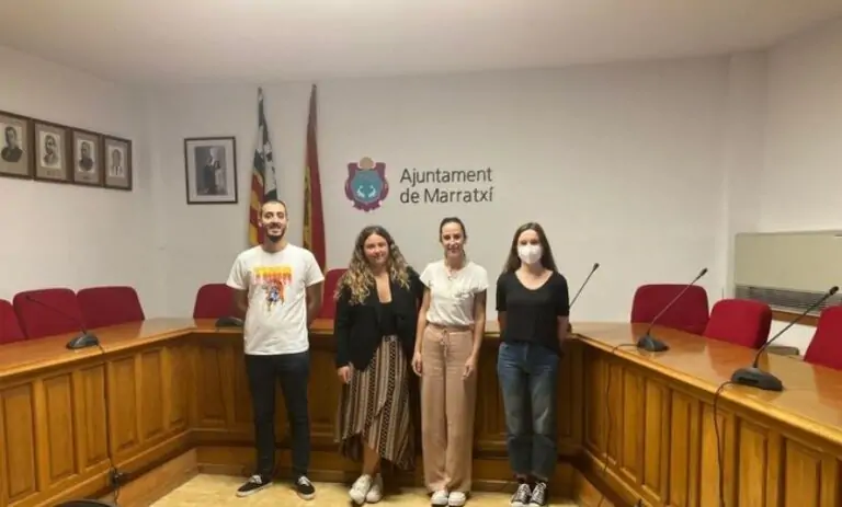 Cuatro jóvenes comienzan a trabajar en el Ayuntamiento de Marratxí gracias al programa ‘SOIB Jove: Qualificats-Entitats Locals 2022’