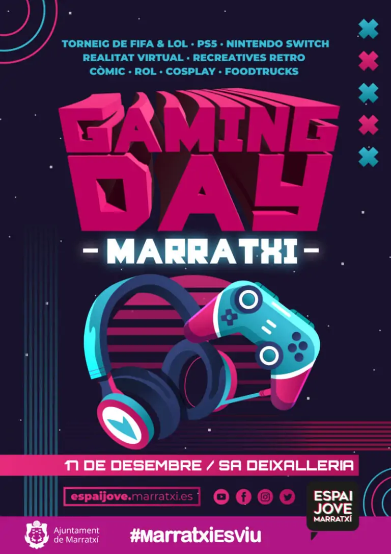 Marratxí acoge el Gaming Day este sábado