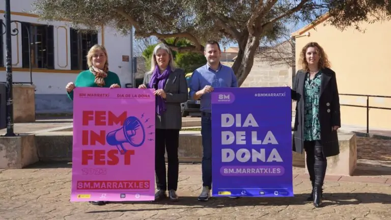 El Ayuntamiento de Marratxí presenta la segunda edición del FeminFest, la jornada para celebrar el 8M