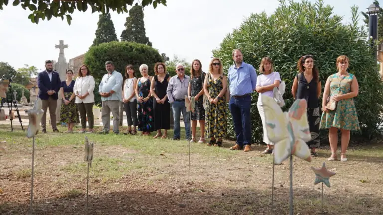 El Ajuntament de Marratxí inaugura un espacio cerámico en el cementerio destinado al duelo perinatal