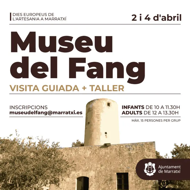 Marratxí ofereix visites guiades al Museu del Fang i tallers gratuïts d’elaboració de siurells per celebrar els Dies Europeus d’Artesania 