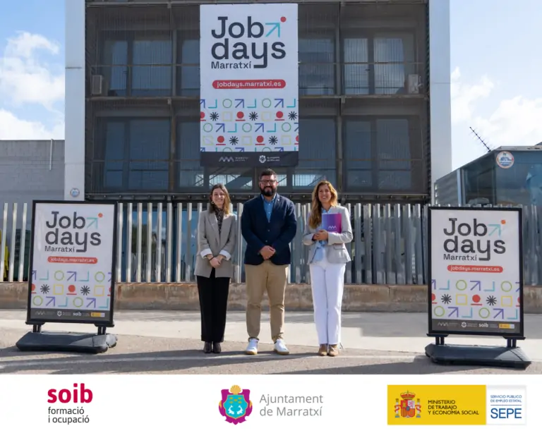 El Ayuntamiento de Marratxí organiza una jornada de Job Days ofreciendo más de 200 puestos de trabajo