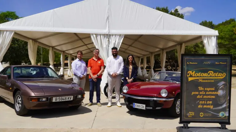 La XXI edición de la feria Motor Retro Marratxí llega este fin de semana con más de sesenta puestos y una exposición de Porsche