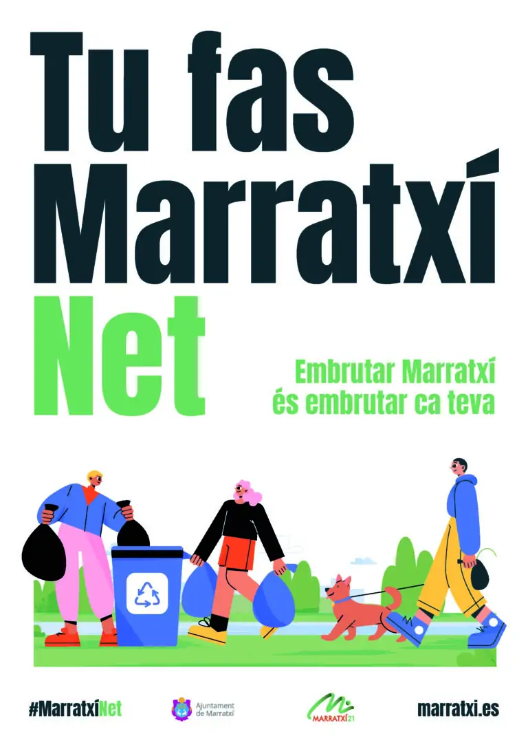 “Tu fas MarratxíNet” una campanya per promoure la neteja al municipi